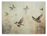 Collmund Gray/Brown Wall Art from Ashley - Luna Furniture