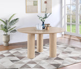 Colosseum Dining Table Natural from Meridian - Luna Furniture