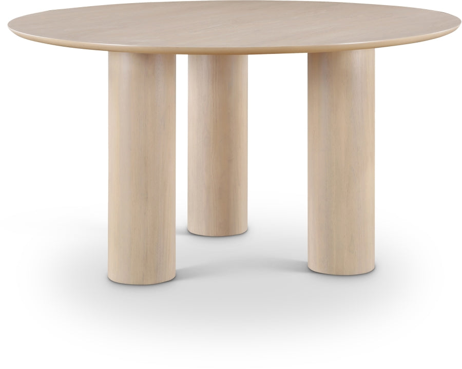 Colosseum Dining Table Natural from Meridian - Luna Furniture