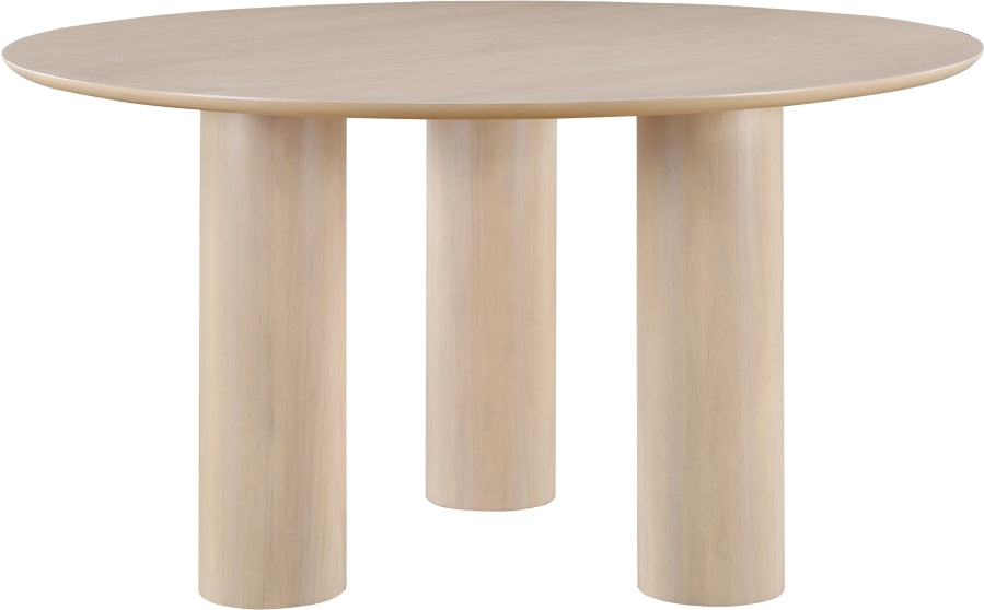 Colosseum Dining Table Natural from Meridian - Luna Furniture