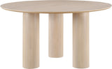 Colosseum Dining Table Natural from Meridian - Luna Furniture