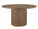 Colvin 52″ Round Dining Table, Toffee finish from Steve Silver - Luna Furniture