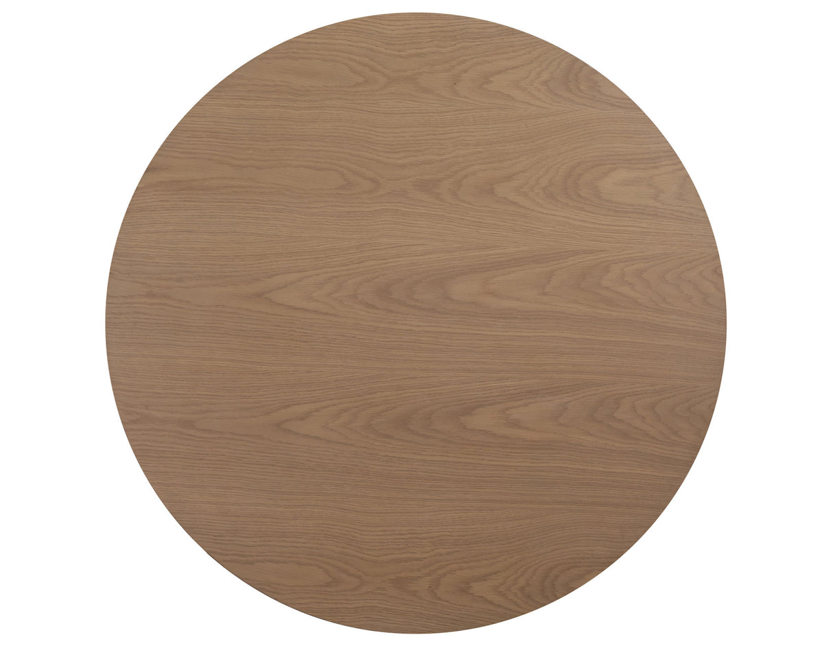 Colvin 52″ Round Dining Table, Toffee finish from Steve Silver - Luna Furniture