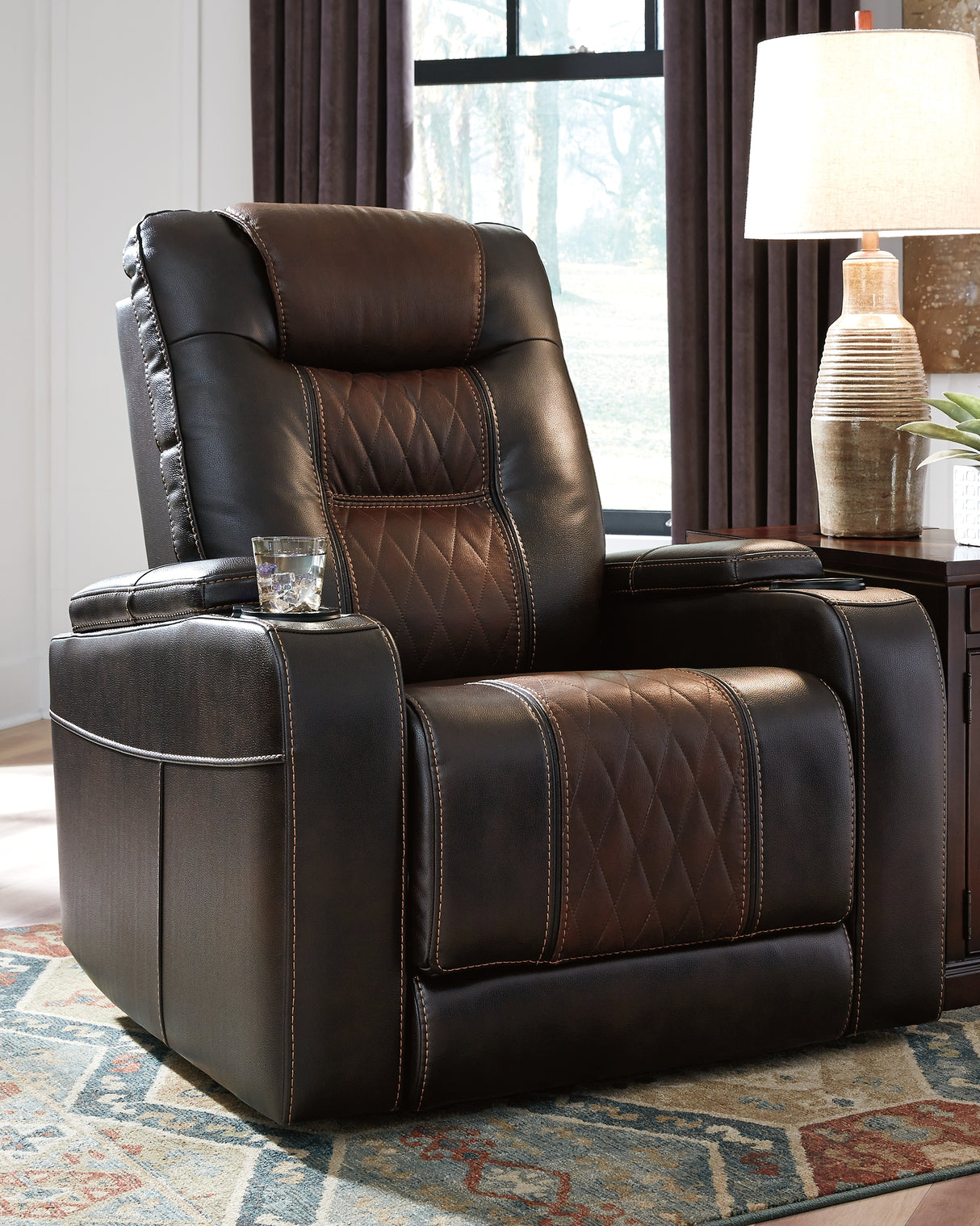 Composer 3-Piece Home Theater Seating in Brown from Ashley - Luna Furniture