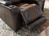 Composer 3-Piece Home Theater Seating in Brown from Ashley - Luna Furniture