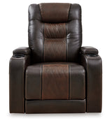 Composer 3-Piece Home Theater Seating in Brown from Ashley - Luna Furniture