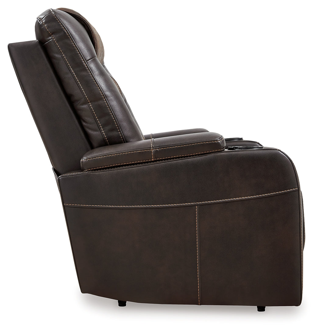 Composer 3-Piece Home Theater Seating in Brown from Ashley - Luna Furniture