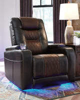 Composer 3-Piece Home Theater Seating in Brown from Ashley - Luna Furniture