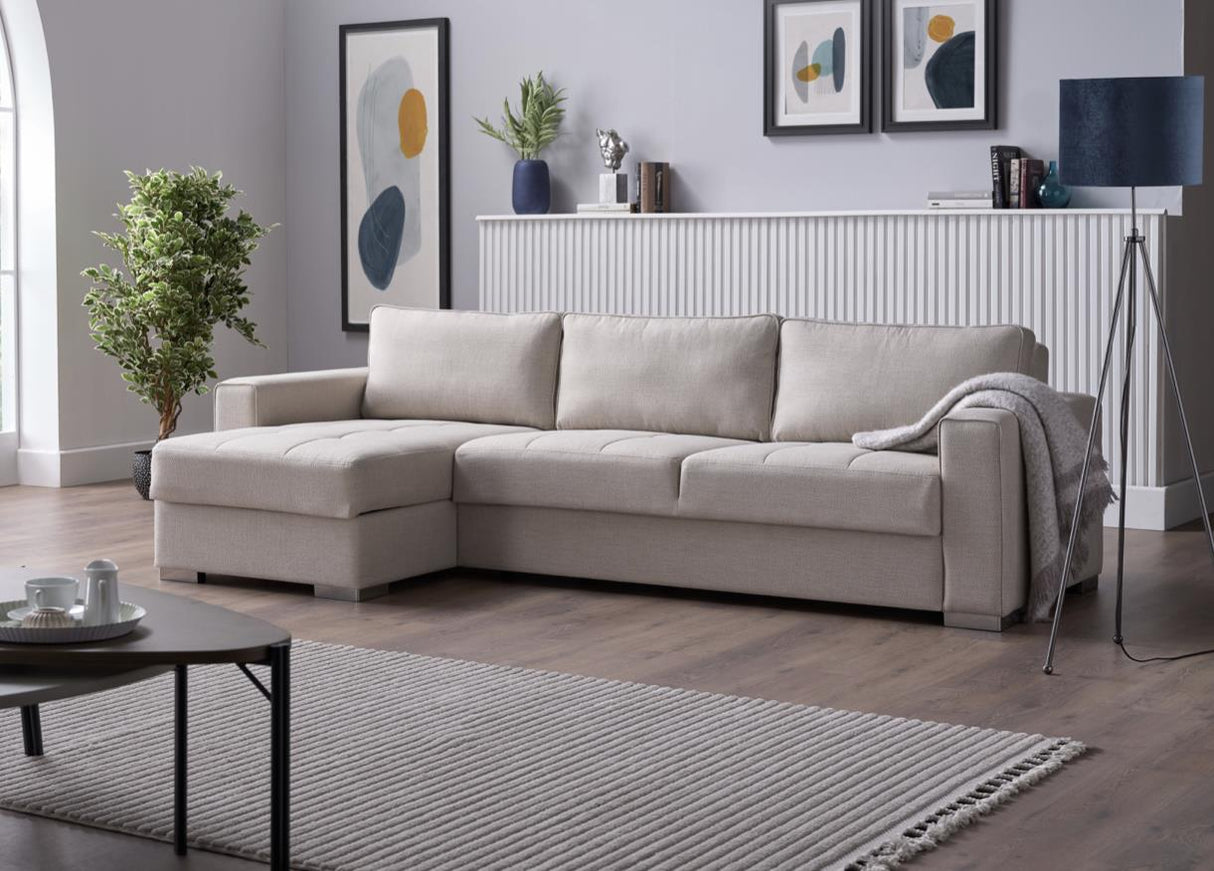 Cooper Spar Beige Sectional from Bellona - Luna Furniture