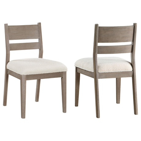 Cornelia Dining Side Chair Coastal Grey (Set of 2) from Coaster - Luna Furniture