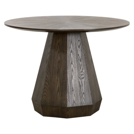 Coulter 42" Round Dining Table in Burnished Brown Ash - 6063.BBRN