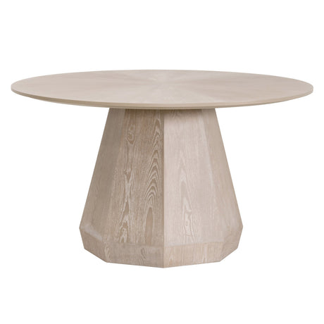 Coulter 54" Round Dining Table in Natural Gray Ash - 6064.NG