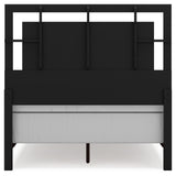 Covetown Full Panel Bed with Dresser and 2 Nightstands in Dark Brown - PKG016624