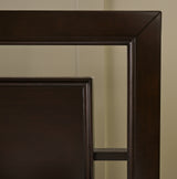 Covetown Full Panel Bed with Dresser in Dark Brown - PKG016623