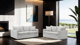 Crayford Light Gray Loveseat from Furniture of America - Luna Furniture