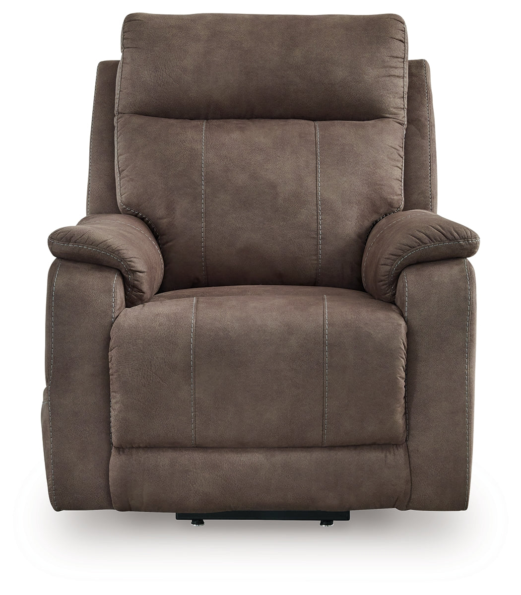 Crestmeade Espresso Power Lift Recliner - 1350412