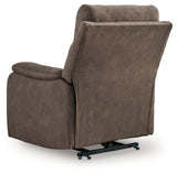 Crestmeade Espresso Power Lift Recliner - 1350412