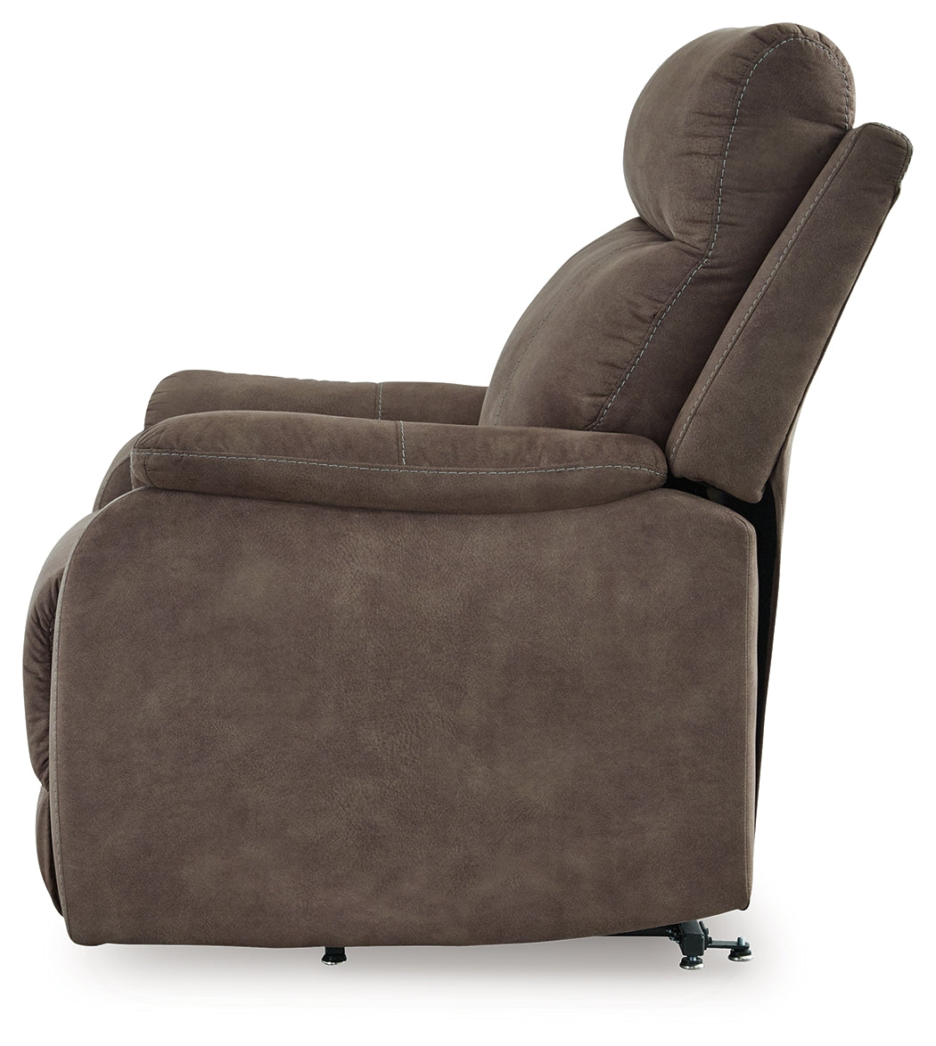 Crestmeade Espresso Power Lift Recliner - 1350412