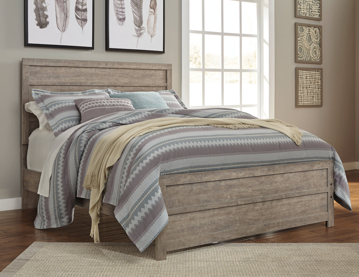 Culverbach Queen Panel Bed with Dresser in Gray - PKG011521