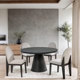 Dorian Black 5-Piece Dining Set from Happy Homes - Luna Furniture