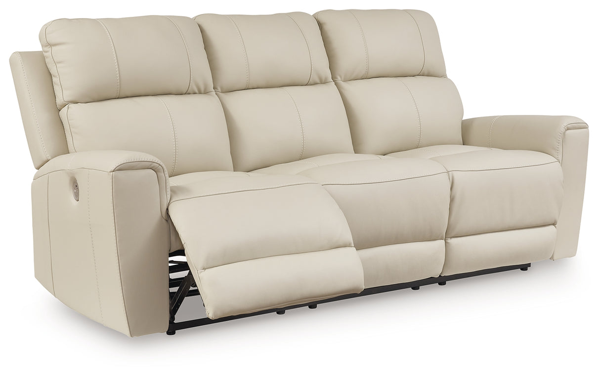 Dahlmoore Almond Power Reclining Sofa - U1320087