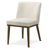 Daley White Fabric Dining Chair (Set Of 2) - DCH00402702