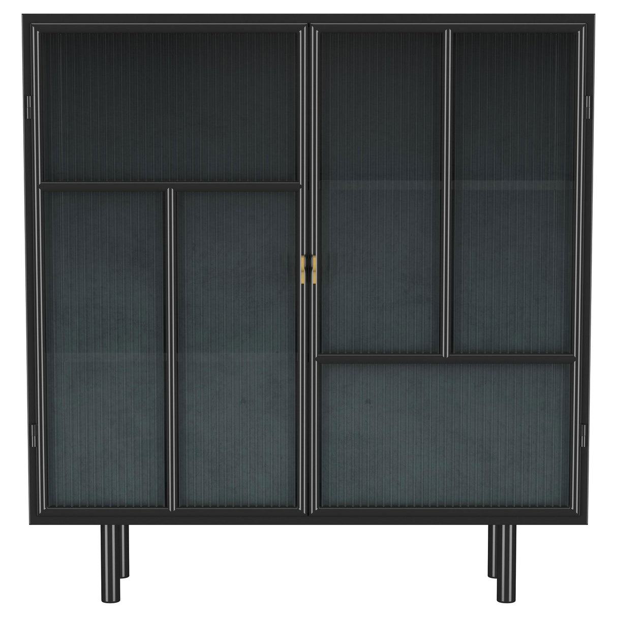 Dalia 2-door Accent Storage Cabinet with Shelving Black - 950385