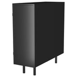 Dalia 2-door Accent Storage Cabinet with Shelving Black - 950385