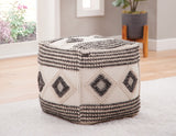 Dalia Handwoven Pouf from Steve Silver - Luna Furniture