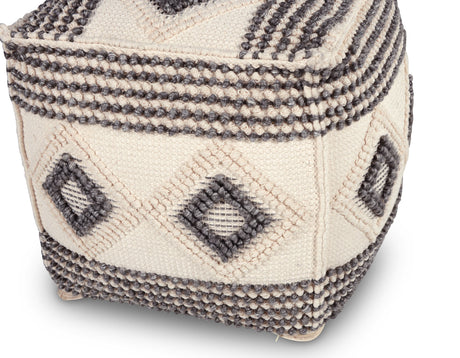 Dalia Handwoven Pouf from Steve Silver - Luna Furniture