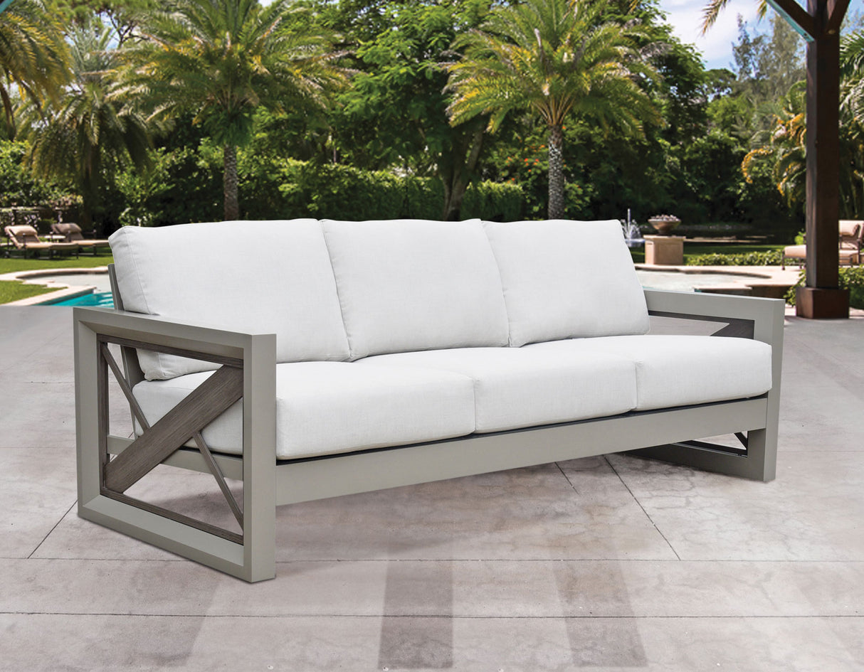 Dalilah Patio 3-Piece Lounge Set - SET | DAL600S | DAL600AC(2)