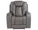 Daniel 3-Piece Triple Power Leather Reclining Home Theater Set from Steve Silver - Luna Furniture