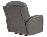 Daniel Triple Power Home Theater Leather Recliner with Built-in Speakers from Steve Silver - Luna Furniture