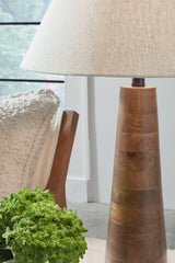 Danset 2-Piece Table Lamp Set in Brown - PKG016440