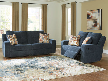 Danum Sofa and Loveseat in Ink from Ashley - Luna Furniture