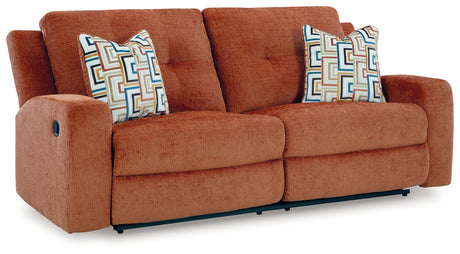 Danum Spice Reclining Sofa - 3880781