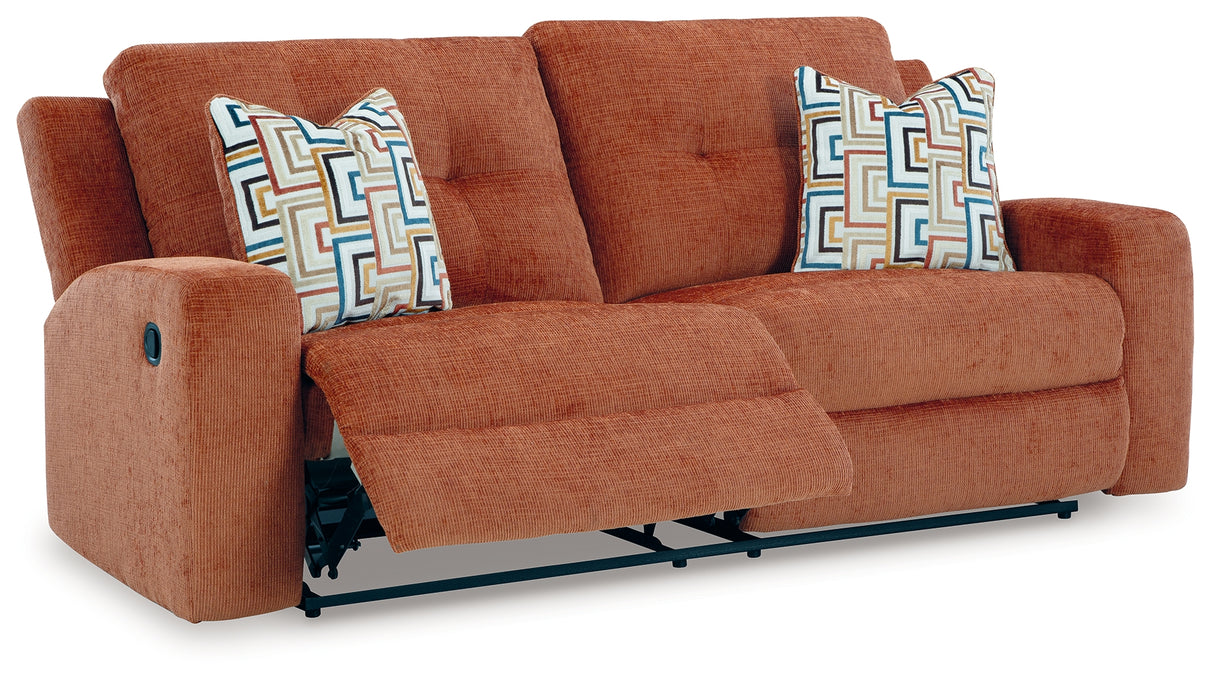 Danum Spice Reclining Sofa - 3880781