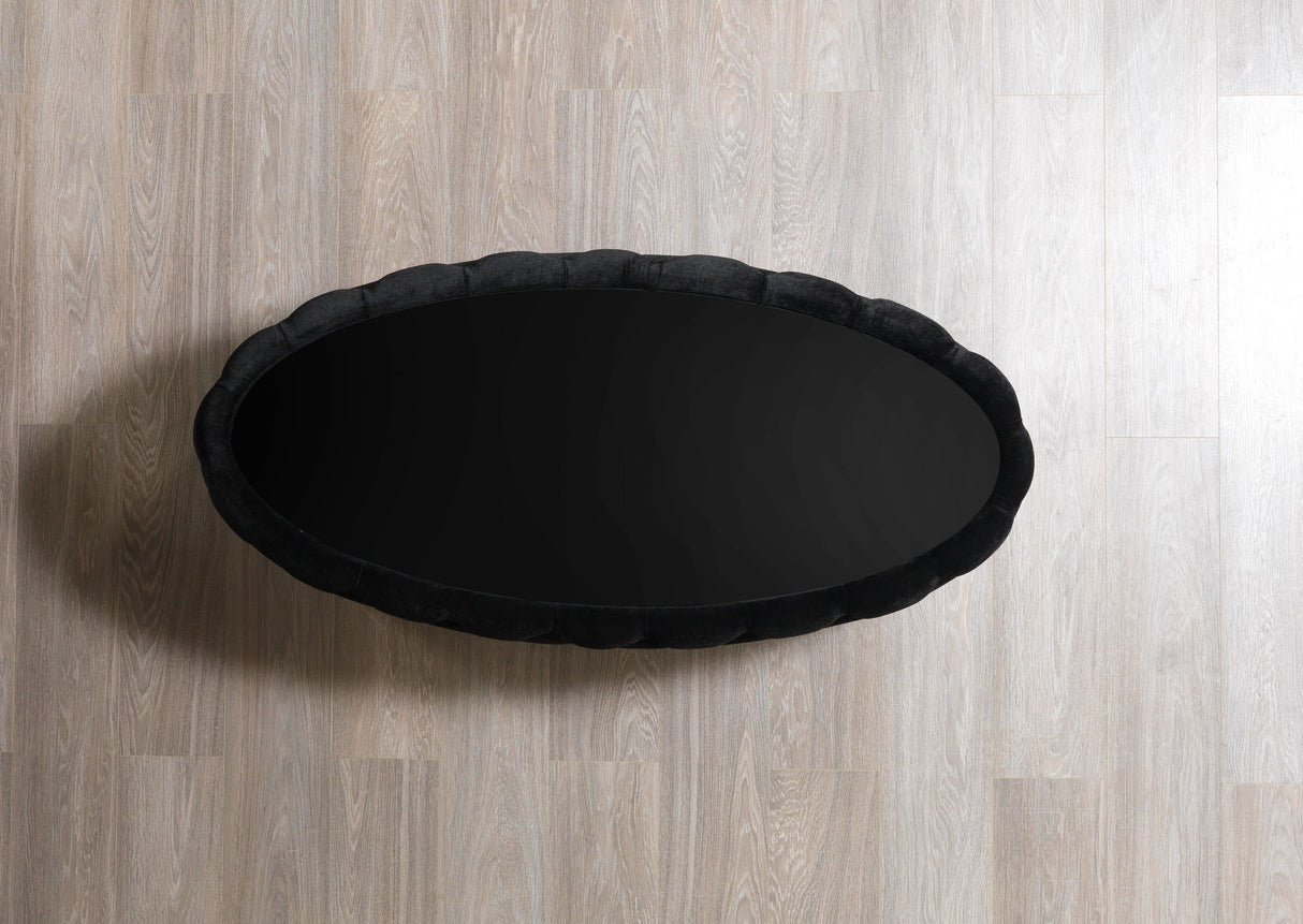 Daphne Black Coffee Table - DAPHNE CT-BLACK - Luna Furniture