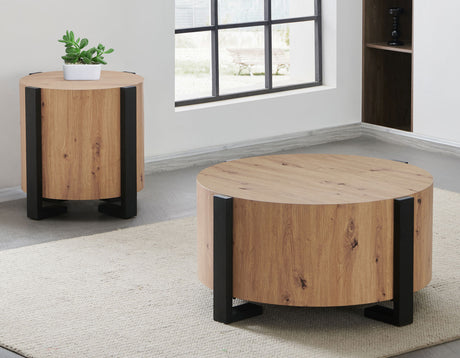 Darcie 3-PIece Faux-Wood Table Set - SET | DR200RC | DR200RE(2)