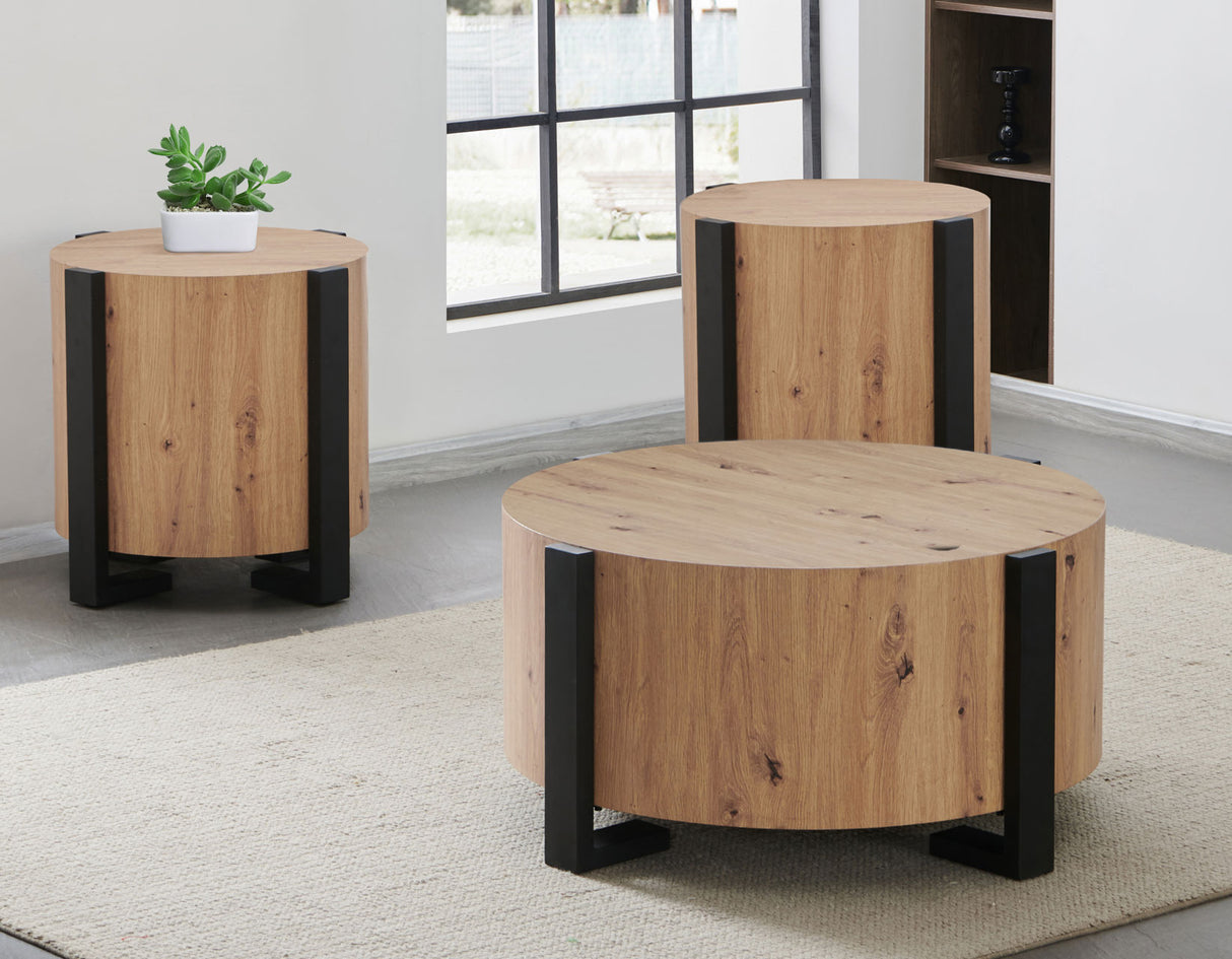 Darcie 3-PIece Faux-Wood Table Set from Steve Silver - Luna Furniture