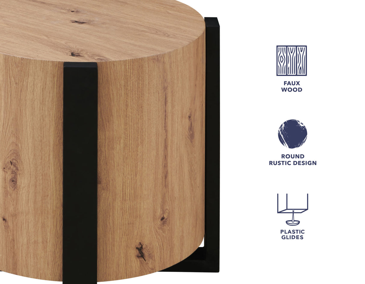 Darcie Faux-Wood End Table from Steve Silver - Luna Furniture