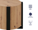 Darcie Faux-Wood End Table from Steve Silver - Luna Furniture