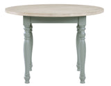 Darcy 42″ Round 5-Piece DIning Set, Mint Green and Natural Finish from Steve Silver - Luna Furniture