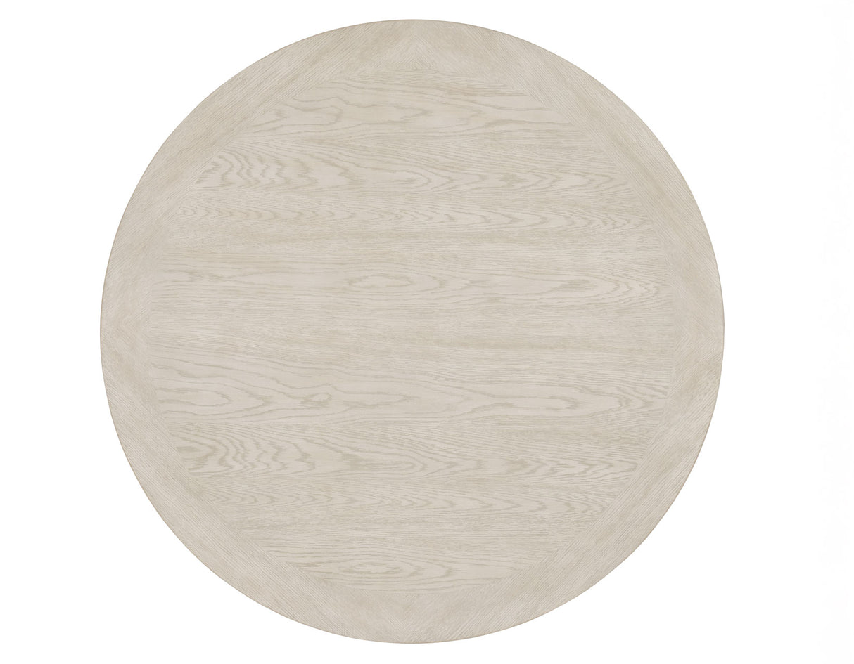 Darcy 42″ Round Dining Table, Mint Green and Natural Finish from Steve Silver - Luna Furniture