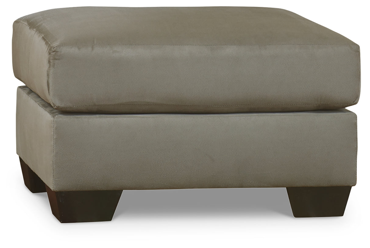 Darcy Sofa, Loveseat, Chair and Ottoman in Cobblestone - PKG001666