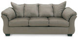 Darcy Sofa, Loveseat, Chair and Ottoman in Cobblestone - PKG001666