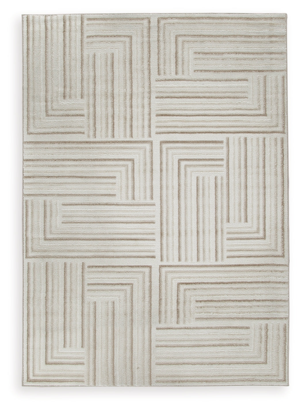 Darmondard Cream/Taupe Large Rug - R406941