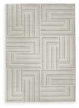 Darmondard Cream/Taupe Large Rug - R406941