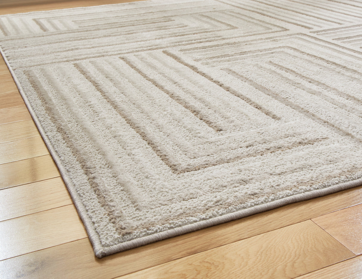 Darmondard Cream/Taupe Large Rug - R406941