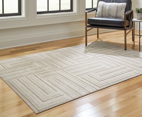 Darmondard Cream/Taupe Medium Rug - R406942